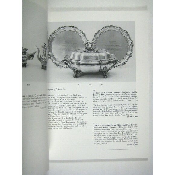 Sothebys Auction Catalog 1986 English Silver European Silver London Tiffany - Picture 5 of 7